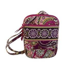 VERA BRADLEY RETIRED Very Berry Paisley Crossbody Hipster Shoulder Bag